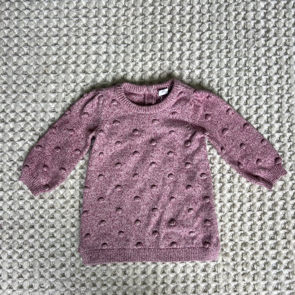 Gap Baby Girls Pink Sweater Dress